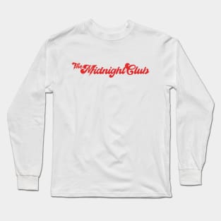 Red Logo Design Long Sleeve T-Shirt